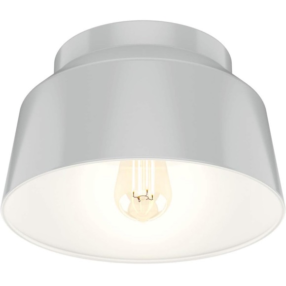 NEW IN BOX! Hunter mounted light in Dove Grey - Picture 2 of 8
